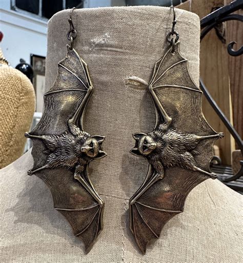 Gothic Bat Earrings | lorraine frances