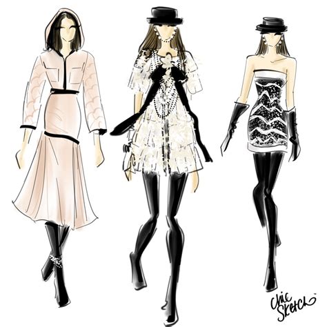 Paris Fashion week top looks | Chic Sketch