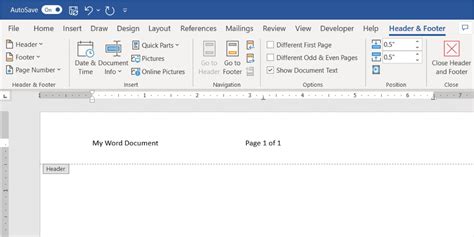 How to Use Headers and Footers in Word, Excel, and PowerPoint - Make ...