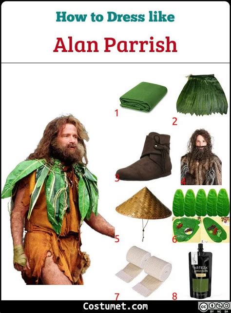 Alan Parrish (Jumanji) Costume for Cosplay & Halloween | Family ...