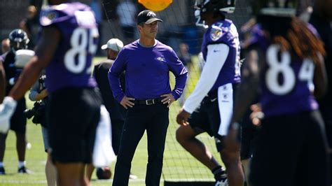 Baltimore Ravens coach John Harbaugh says rookies aren't as tough as ...