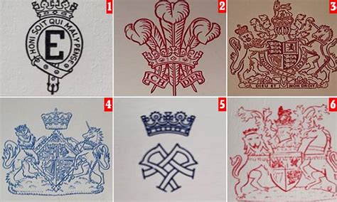 Do YOU recognise these royal insignia? | Daily Mail Online