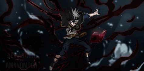 Dynamic Asta: Black Clover HD Wallpaper by Amanomoon