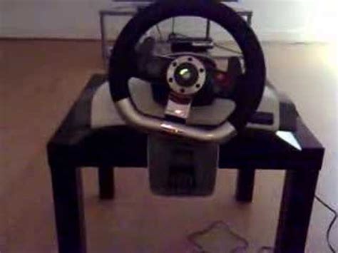 Xbox 360 Wireless Racing Wheel Review - YouTube