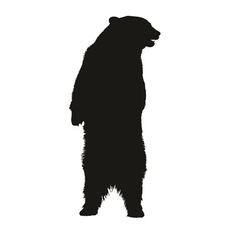 Bear Cub Silhouette at GetDrawings | Free download