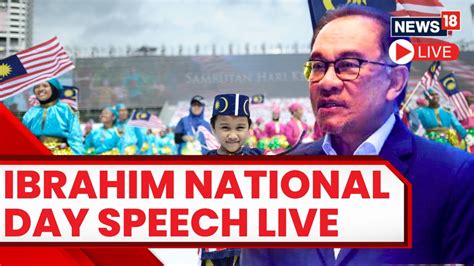 Malaysia Prime Minister Speech LIVE | Malaysian Prime Minister Anwar ...