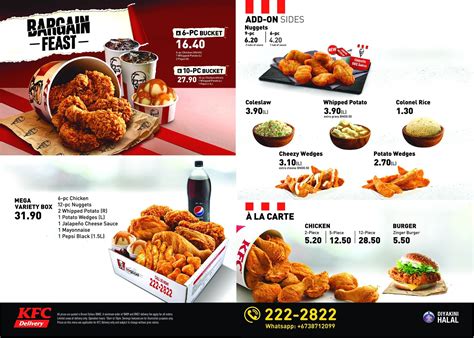 kfc drive thru menu brunei - Be A Long Microblog Ajax