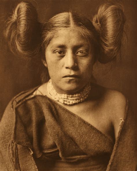 Tewa girl | Edward Curtis Photos