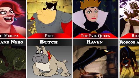 Disney Villains And Their Pets - YouTube