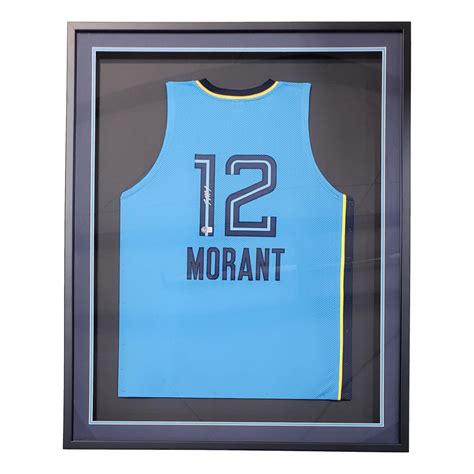 Ja Morant Signed Custom Framed Jersey Display (Beckett) | Pristine Auction