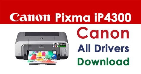 Canon Pixma iP4300 Printer Driver Download | Printer Guider