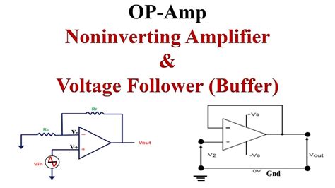 Op Amp Buffer Circuit Diagram