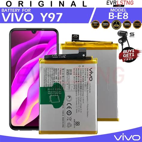 VIVO Y97 Battery Model B-E8 1806 Y97 V1813A V1813T 100%ORIGINAL ...