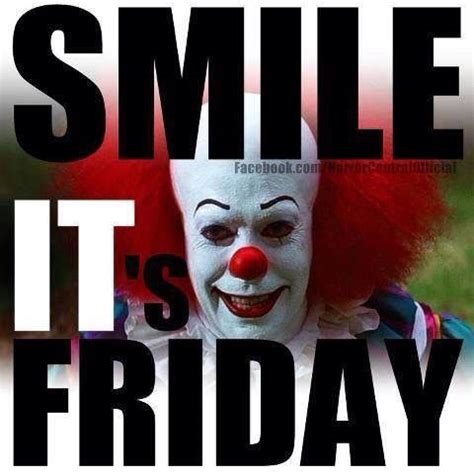 Horror | All Things Horror | Good friday meme, Friday humor, Friday ...