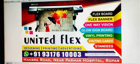 Flex Banner Design For Printing Press Flex Banner Design