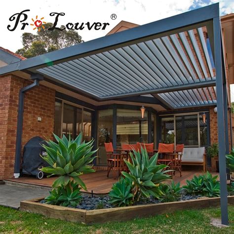 Outdoor Design Aluminum Pergola,Waterproof Pergola Covers,Automatic ...