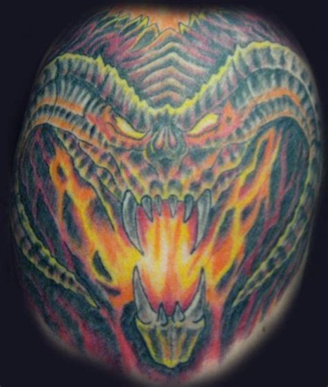 Balrog Tattoo by Fitz | Taboo tattoo, Tattoo artists, Tattoos