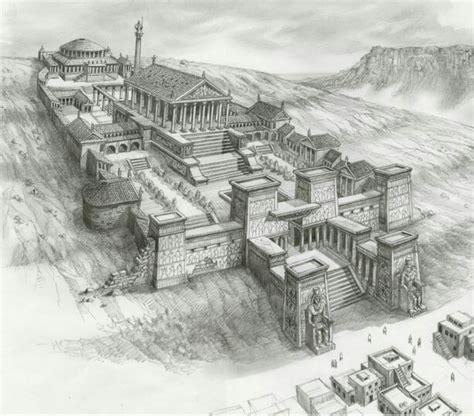 Reconstruction of Alexandria's Library 300 bc - Ancient Encyclopedia