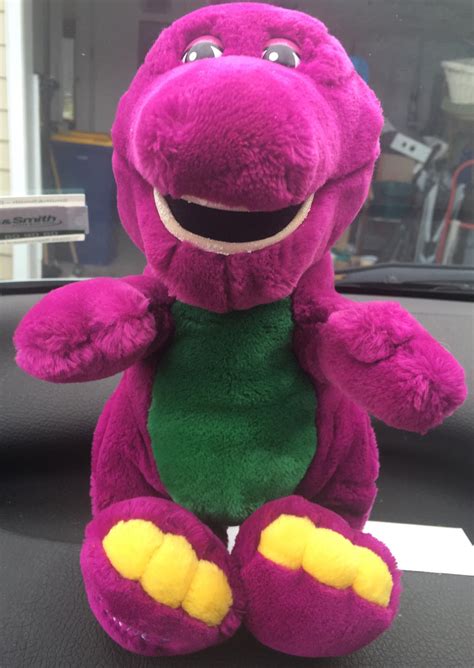 Barney the dinosaur plush toy by PhantomBlackDogs on DeviantArt