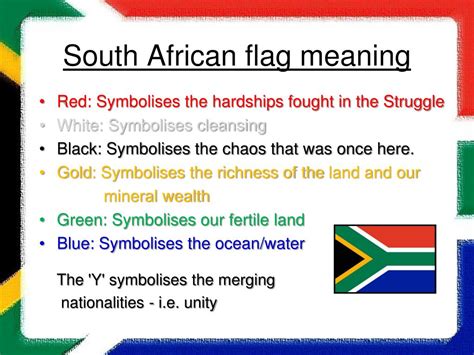 South African Flag Colors Meaning Rules About The National Symbol | Hot ...