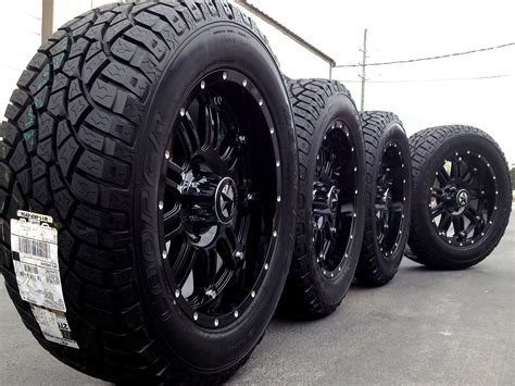 Black truck rims and tires | Tires, Wheels and Rims pictures on ...