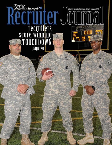 Recruiter Journal - January-February 2013 | Article | The United States ...