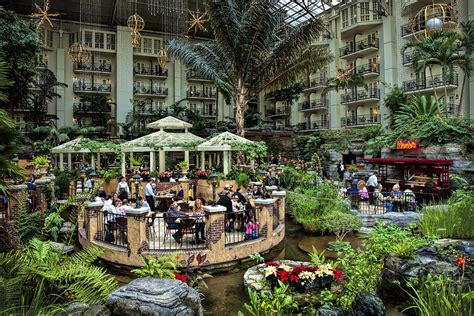 Opryland Hotel at Christmas Photograph by Diana Powell