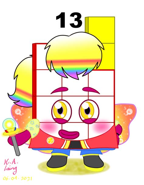 Numberblocks| Magical (Unlucky) Thirteen by PinkStarEevee16 on DeviantArt