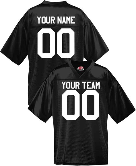 Amazon.com: Custom Football Jersey for Men You Design Online with Your ...