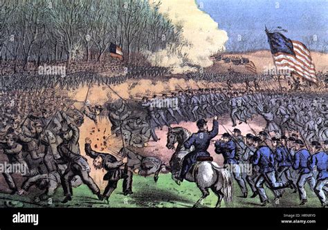 American Civil War, Battle of Chancellorsville, 1863 Stock Photo - Alamy