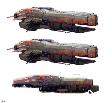 75 Cool Sci Fi Spaceship Concept Art & Designs To Get Your Inspired ...