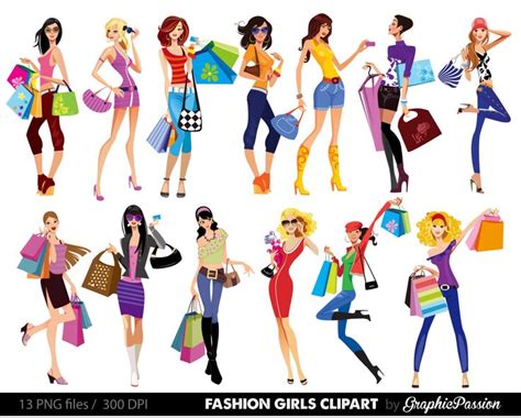 Free Shopping Girl Cliparts, Download Free Shopping Girl Cliparts png ...