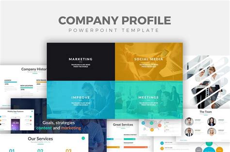 25+ Free Company Profile Powerpoint Templates | Company profile ...