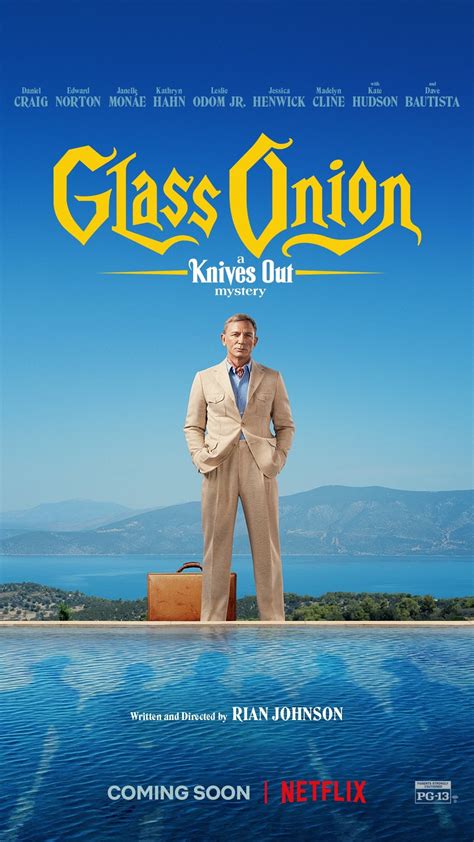 Official Poster for ‘Glass Onion: A Knives Out Mystery’ : r/movies