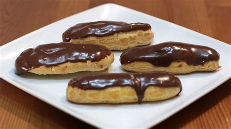 How to Make Eclairs | Easy Homemade Chocolate Eclair Recipe - YouTube