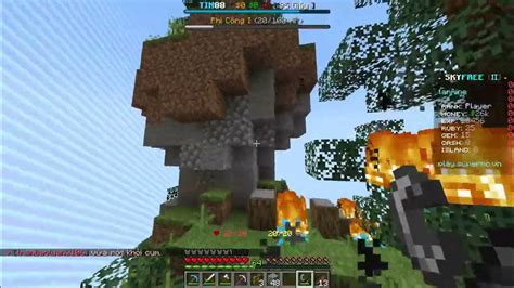 Sky Free Vui Mà Khó :) || Minecraft SkyBlock Survival || - YouTube