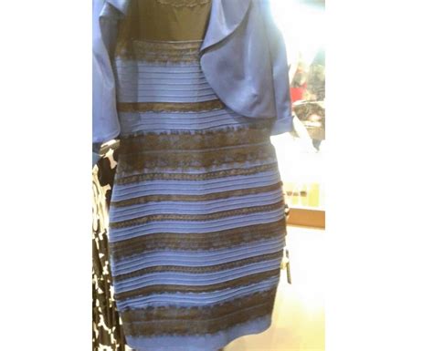 Is it blue and black or white and gold? Dress color debate goes viral ...