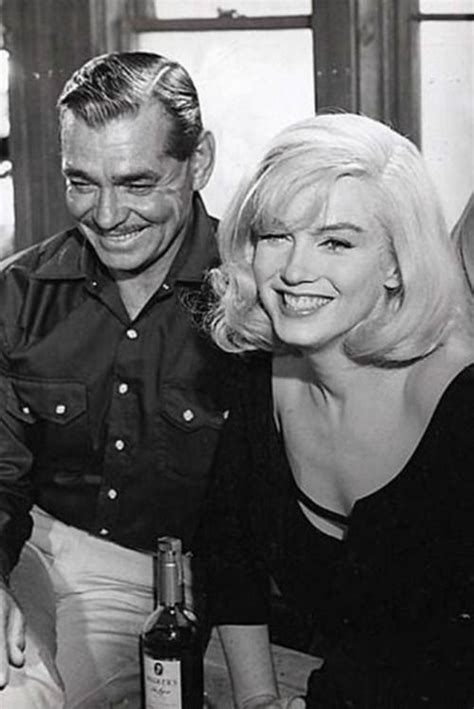 Clark Gable and Marilyn Monroe, 1961 | Marilyn Monroe | Pinterest | Be ...