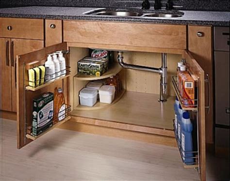 10+ Diy Under Kitchen Sink Storage Ideas – HOMYRACKS