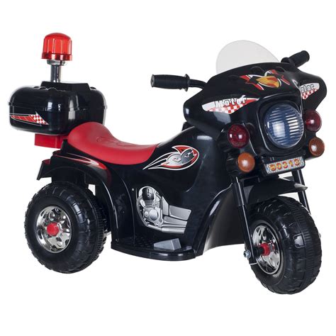 Kids' Electric Motorcycle - 3-Wheel Battery-Powered Ride-On Trike for ...