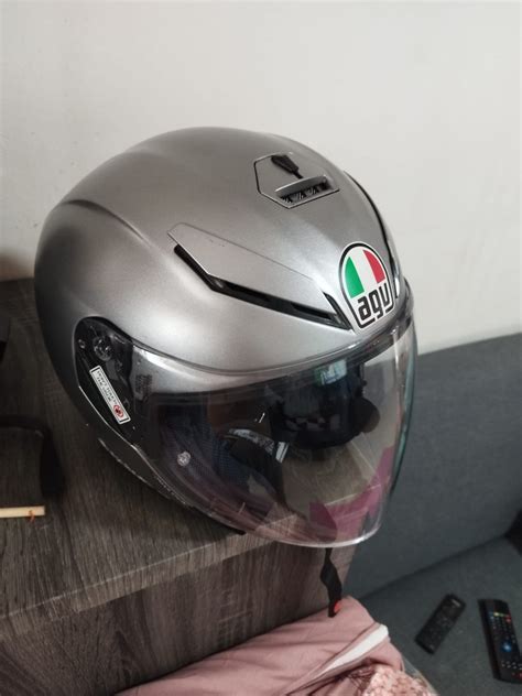 Agv helmet, Motorcycles, Motorcycle Apparel on Carousell