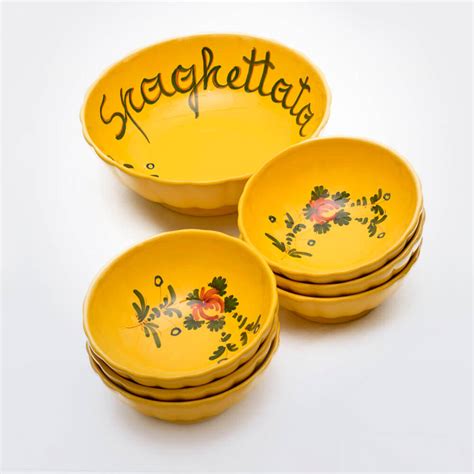 Pasta Bowl Set | Shop Italian Design at Maison Numen