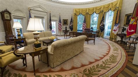 Spot the Change in President Trump's Oval Office - The Atlantic