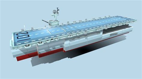 Aircraft-carrier 3D models - Sketchfab