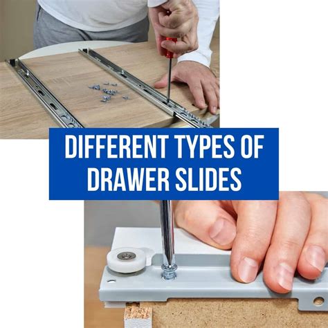 Different Types of Drawer Slides - The Handyman's Daughter