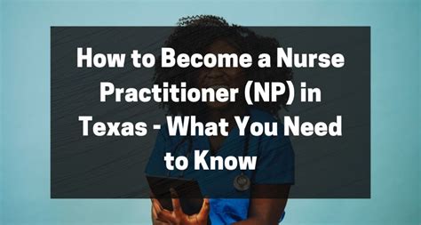 How to Become a Nurse Practitioner (NP) in Texas