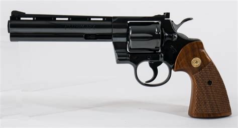 Sold Price: Colt Python .357 Magnum 6" Revolver - May 6, 0120 1:00 PM EDT