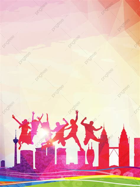 Youth Vitality Poster Background Wallpaper Image For Free Download ...