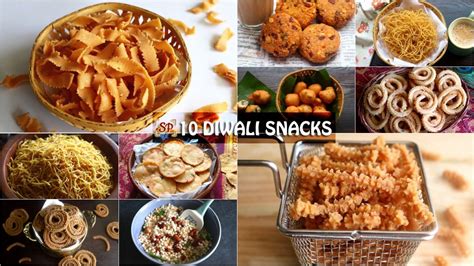 COOKING HOUR: Diwali Snacks Recipes | 10 Easy Diwali Snacks Recipes