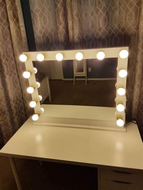 Ikea Makeup Vanity Mirror With Lights : LULLABELLZ Hollywood Glow XL ...